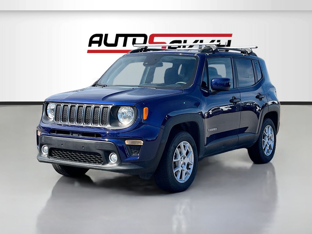 Used 2021 Blue Jeep Latitude image 3