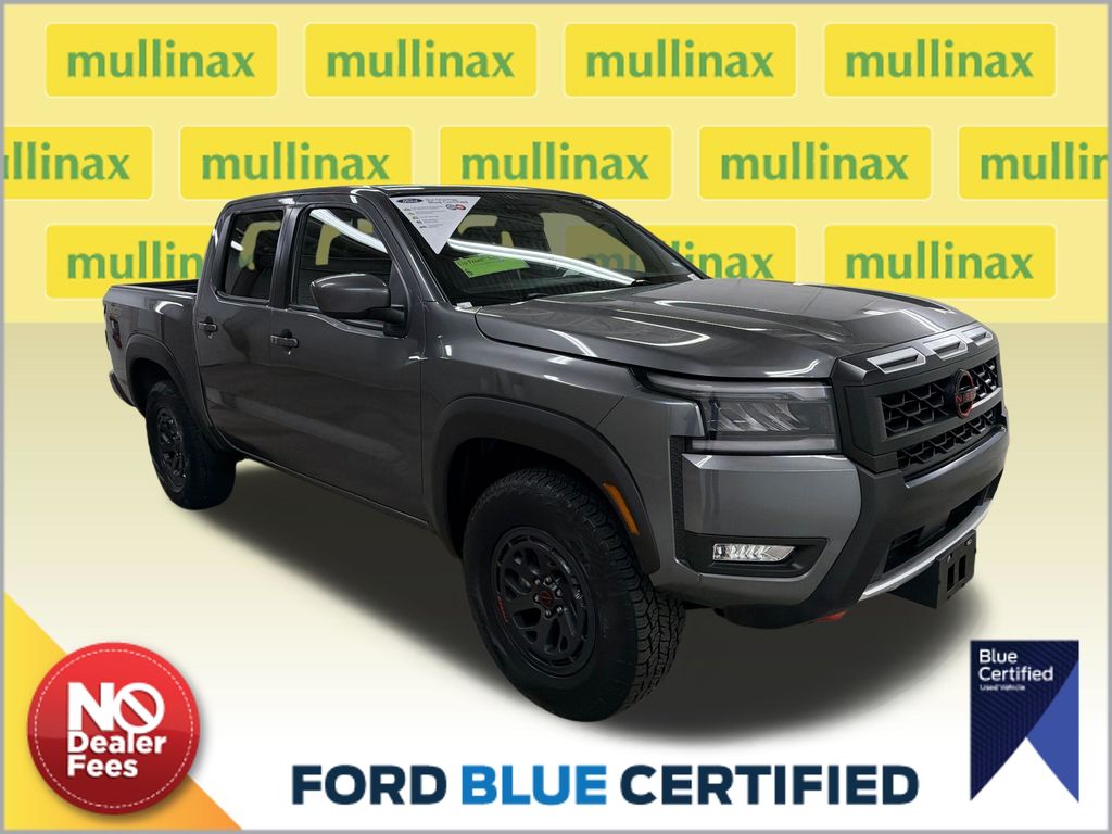 Gray (Gun Metallic) 2026 Nissan Frontier Pickup Truck Four-Wheel Drive 9-Speed Automatic Overdrive