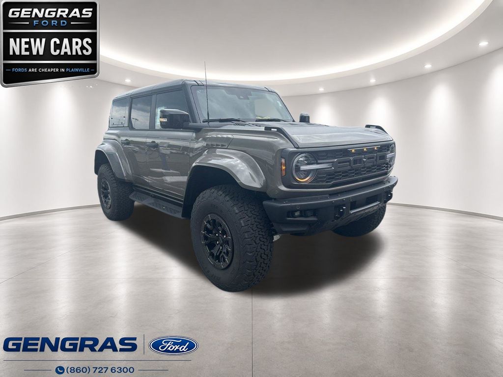 Gray 2025 Ford Bronco Raptor SUV / Crossover Four-Wheel Drive Automatic
