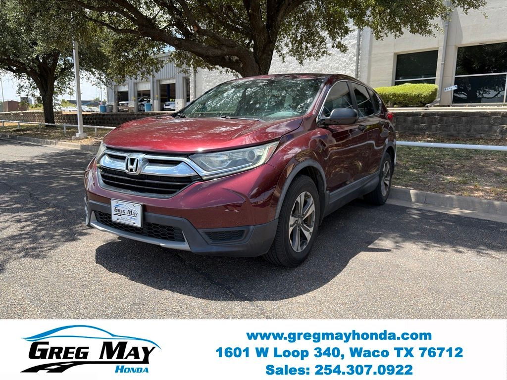 2018 Honda CR-V LX Red at Greg May Honda