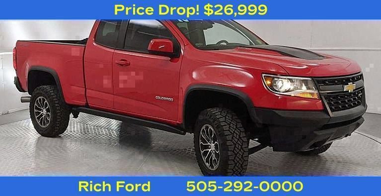 Red Hot 2018 Chevrolet Colorado ZR2 Extended Cab LB 4WD Pickup Truck Four-Wheel Drive 6-Speed Automatic