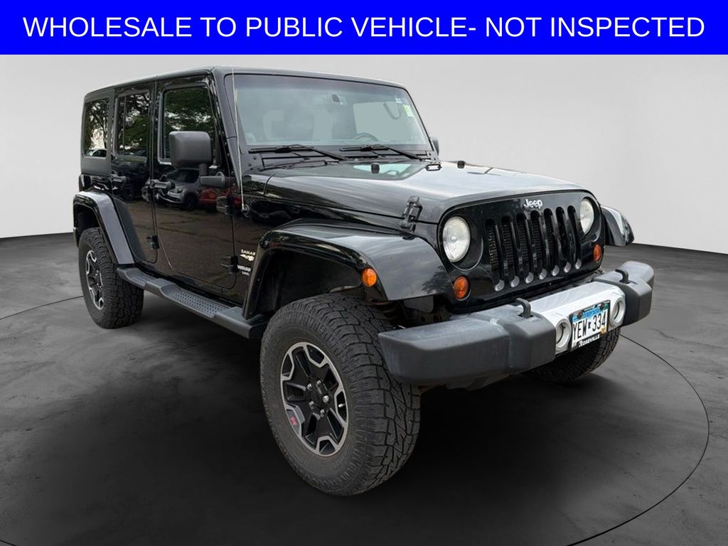 Black 2013 Jeep Wrangler SUV / Crossover Four-Wheel Drive 5-Speed Automatic