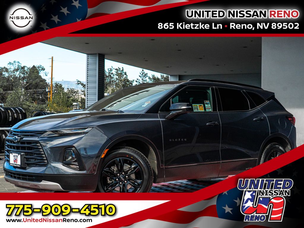 Iron Gray Metallic 2021 Chevrolet Blazer SUV / Crossover All-Wheel Drive 9-Speed Automatic
