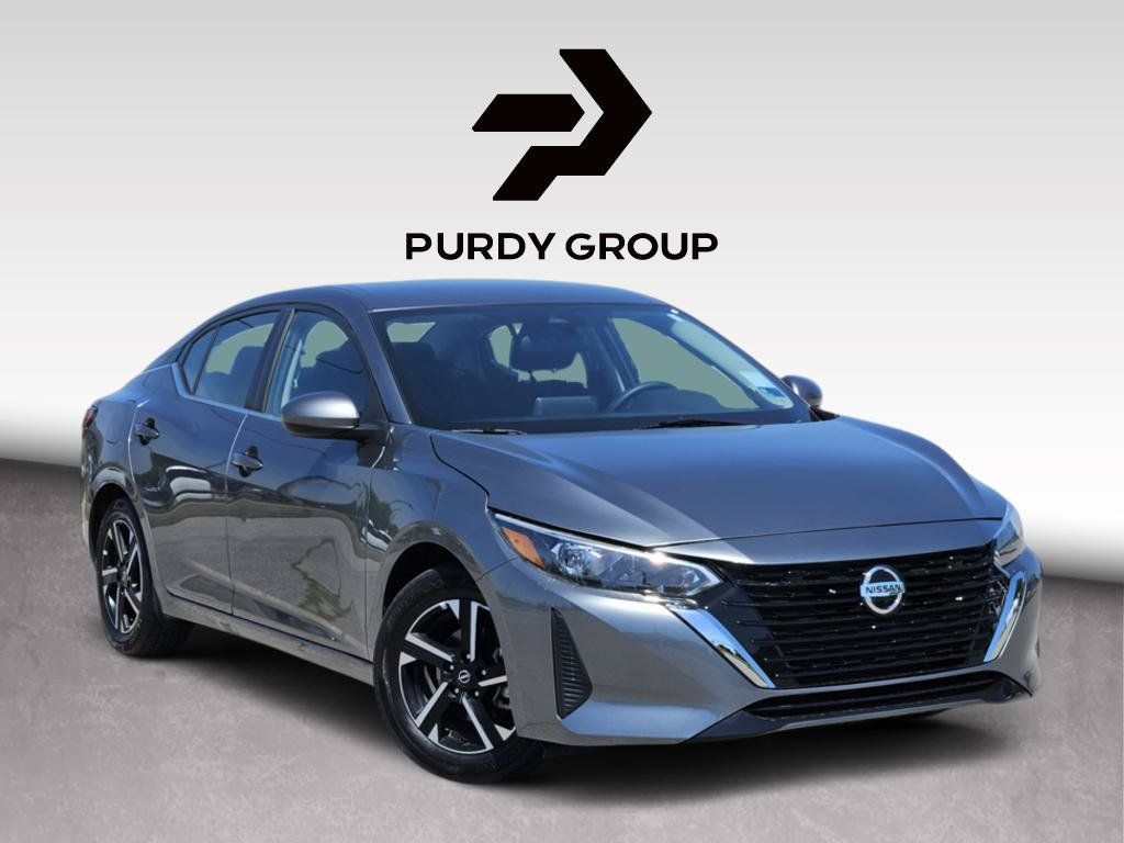 Gray (Gun Metallic) 2025 Nissan Sentra Sedan Front-Wheel Drive Continuously Variable Transmission