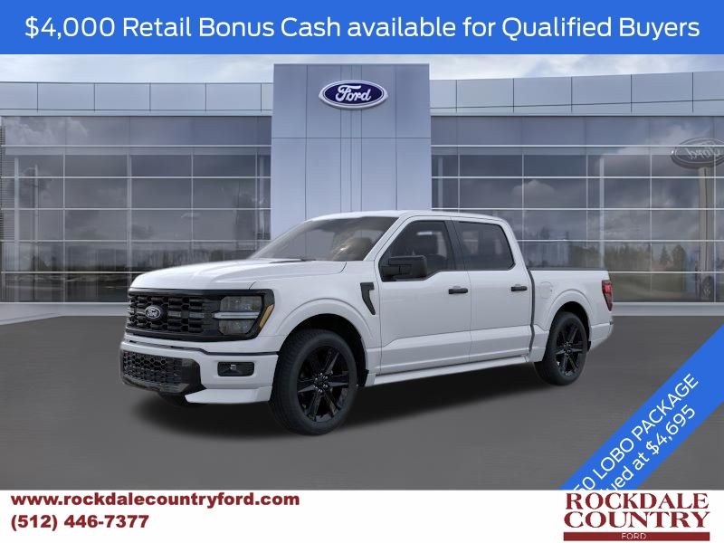 Oxford White 2026 Ford F-150 Pickup Truck Four-Wheel Drive Automatic