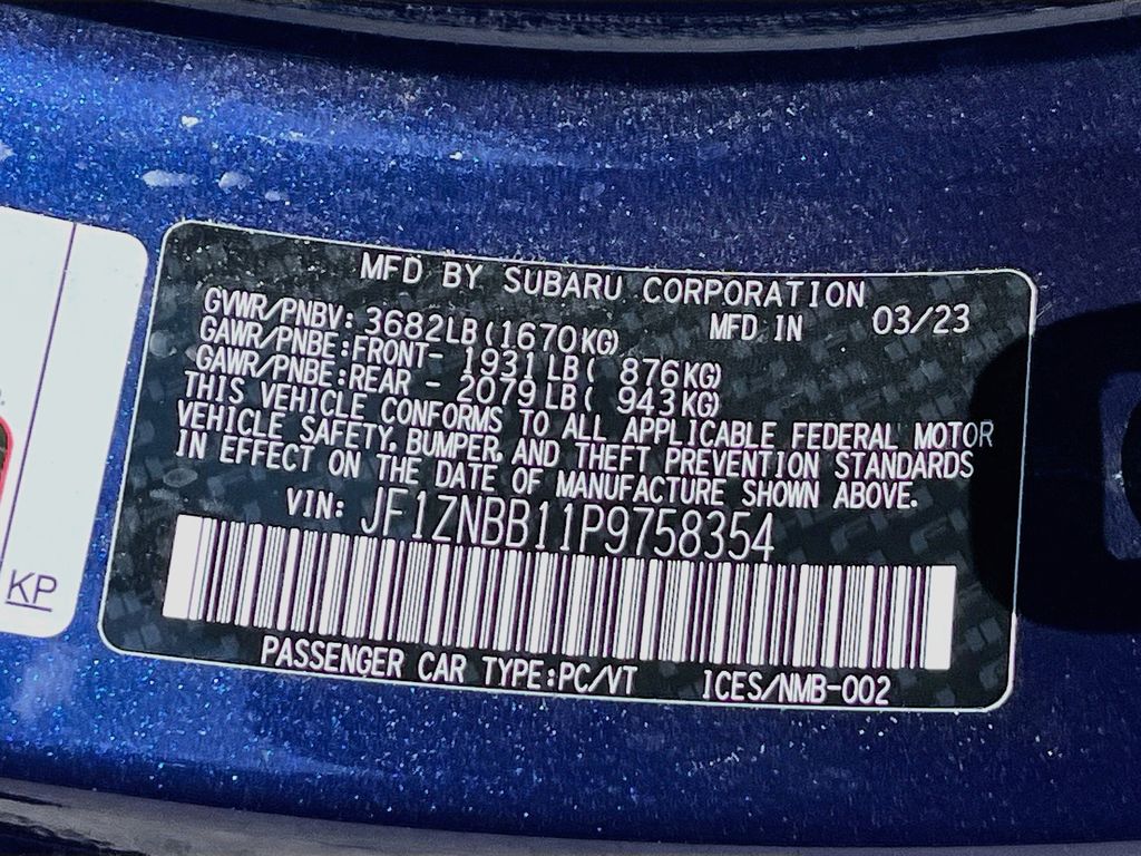2023 Toyota GR86 Base Blue at Central Houston Nissan