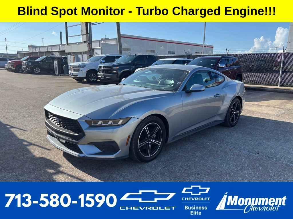2024 Ford Mustang EcoBoost Premium Silver at DeMontrond Auto Country
