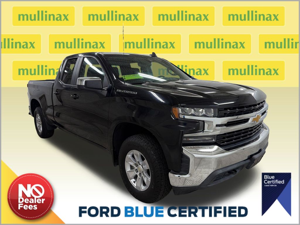 Black 2020 Chevrolet Silverado 1500 Pickup Truck Four-Wheel Drive 8-Speed Automatic