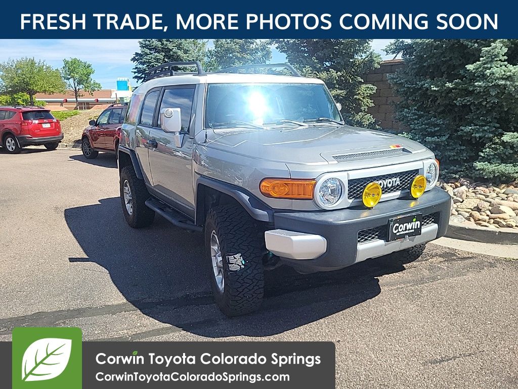 Silver Fresco Metallic 2011 Toyota FJ Cruiser SUV / Crossover Four-Wheel Drive 5-Speed Automatic