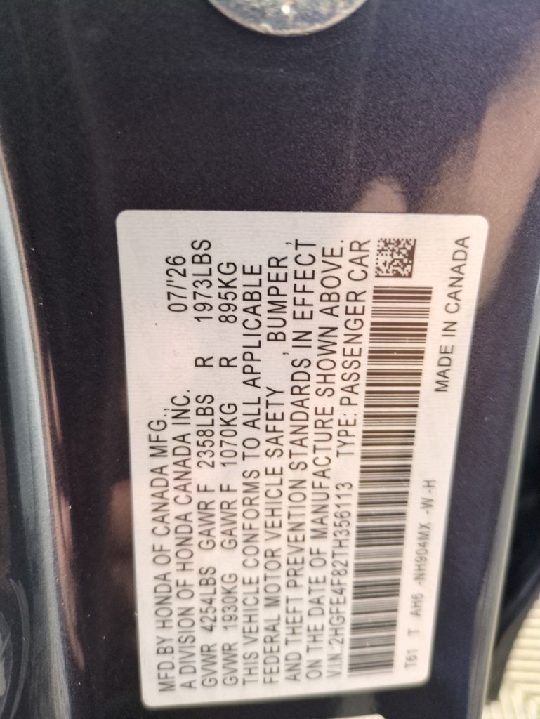 New 2026 Honda Civic Hybrid Sport For Sale in Fort Wayne, IN