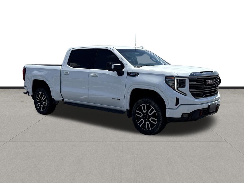 2024 GMC Sierra 1500 AT4 White at DeMontrond Gulf Freeway