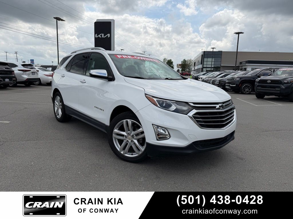 Summit White 2018 Chevrolet Equinox 1.5T Premier FWD SUV / Crossover Front-Wheel Drive 6-Speed Automatic Overdrive