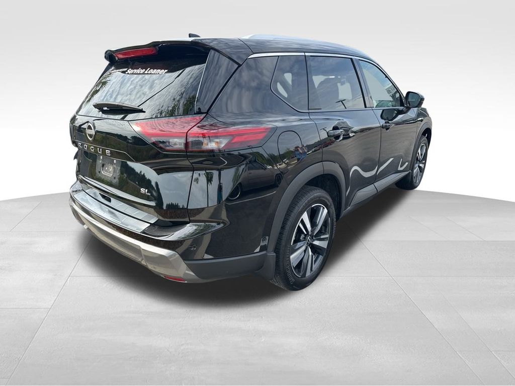 2024 Super Black Nissan Rogue SL FWD SUV