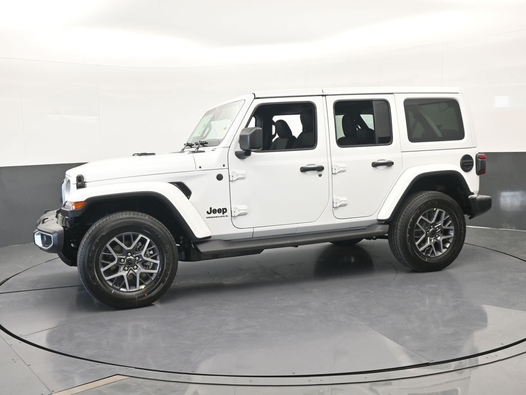 New 2026 Bright White Clearcoat Jeep Sahara image 2