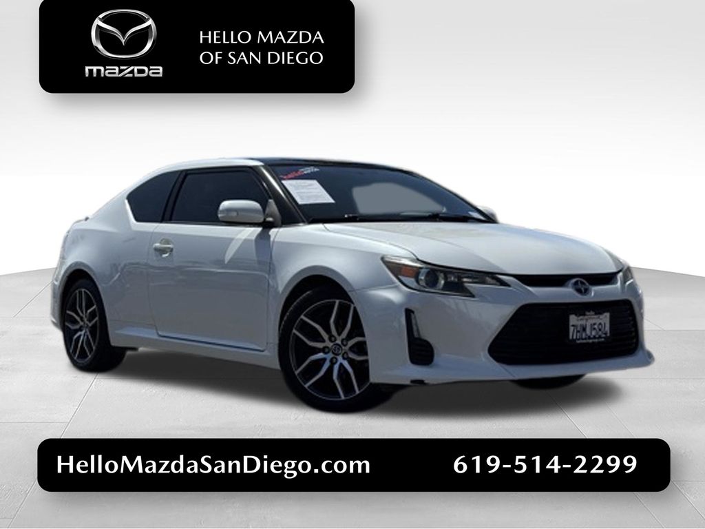 White (Blizzard Pearl) 2015 Scion tC Base Coupe Front-Wheel Drive 6-Speed Automatic