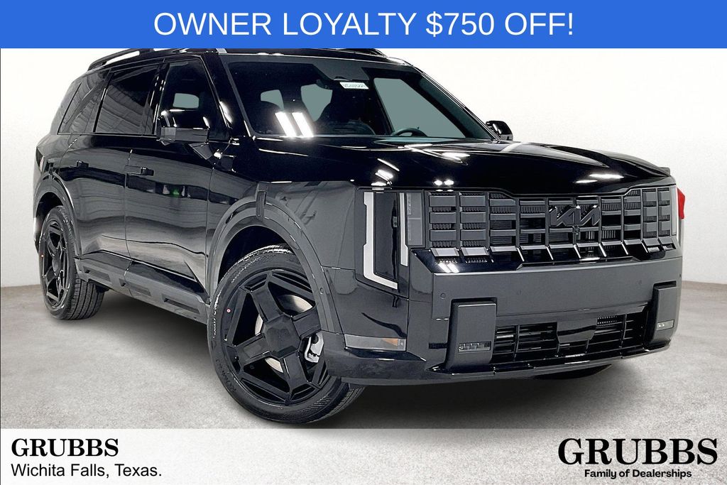Ebony Black 2027 Kia Telluride Hybrid X-Line SX AWD SUV / Crossover All-Wheel Drive 6-Speed Automatic