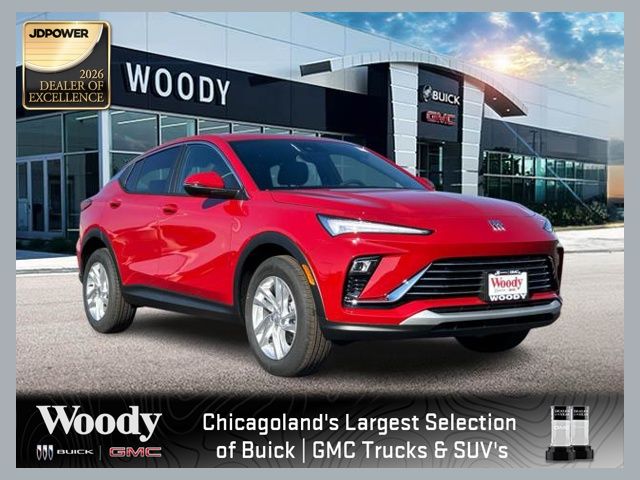 Brilliant Red 2026 Buick Envista SUV / Crossover Front-Wheel Drive 6-Speed Automatic