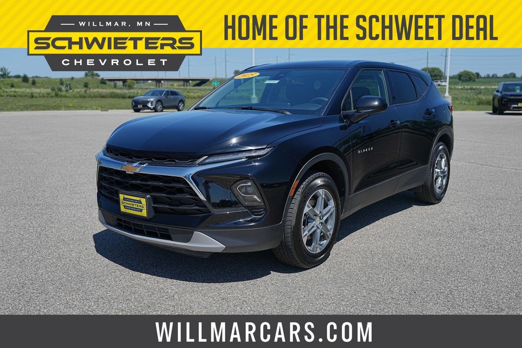 Black 2025 Chevrolet Blazer SUV / Crossover All-Wheel Drive Automatic