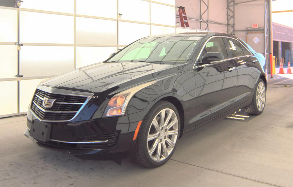 Black Raven 2016 Cadillac ATS 2.0T Luxury AWD Sedan All-Wheel Drive 8-Speed Automatic