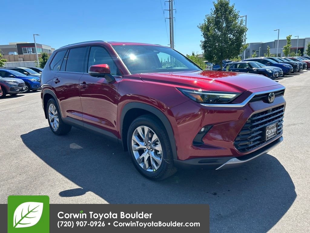 Red 2026 Toyota Grand Highlander SUV / Crossover All-Wheel Drive 8-Speed Automatic