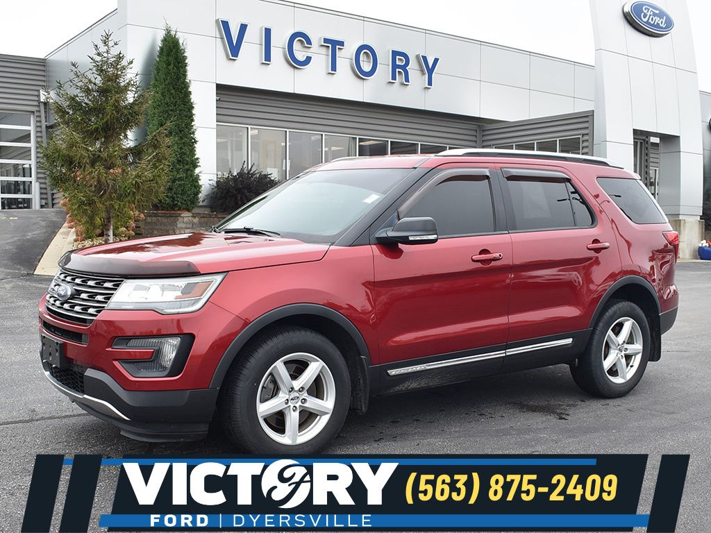 Ruby Red Metallic 2016 Ford Explorer SUV / Crossover All-Wheel Drive 6-Speed Automatic