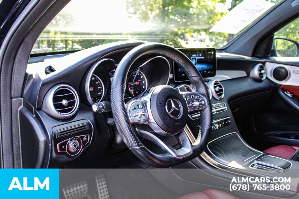 Used 2021 Black Mercedes-Benz GLC 300 Coupe image 23