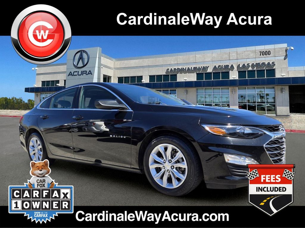 Black Metallic 2023 Chevrolet Malibu Sedan Front-Wheel Drive Continuously Variable Transmission