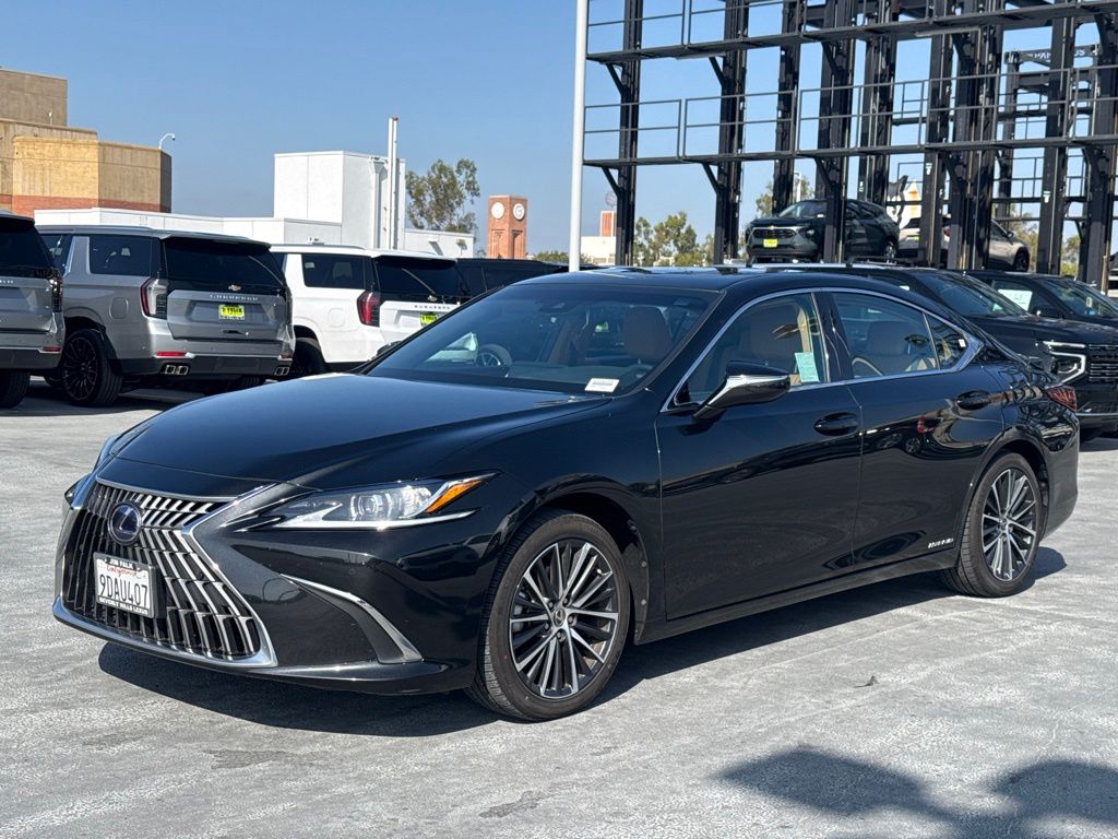 Nightfall Mica 2022 Lexus ES Hybrid Sedan Front-Wheel Drive Continuously Variable Transmission