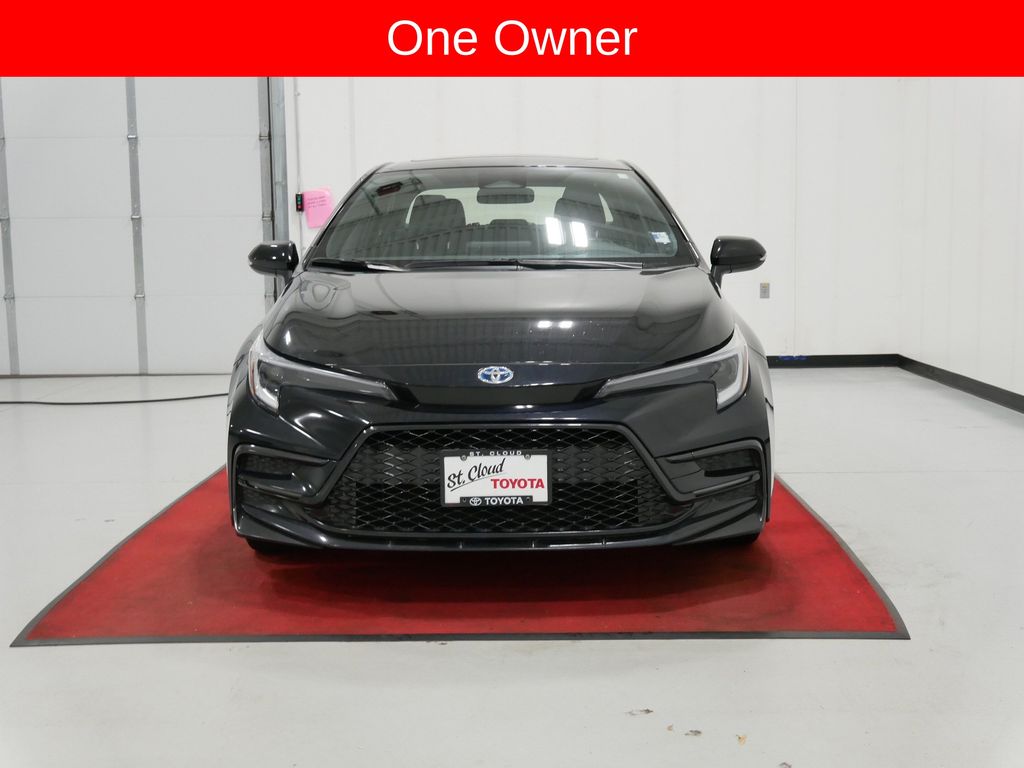 Used 2023 Toyota Corolla SE with VIN JTDBCMFE3P3025493 for sale in Waite Park, Minnesota