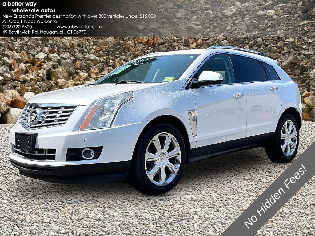 Gray (Platinum Ice Tricoat) 2015 Cadillac SRX SUV / Crossover All-Wheel Drive 6-Speed Automatic