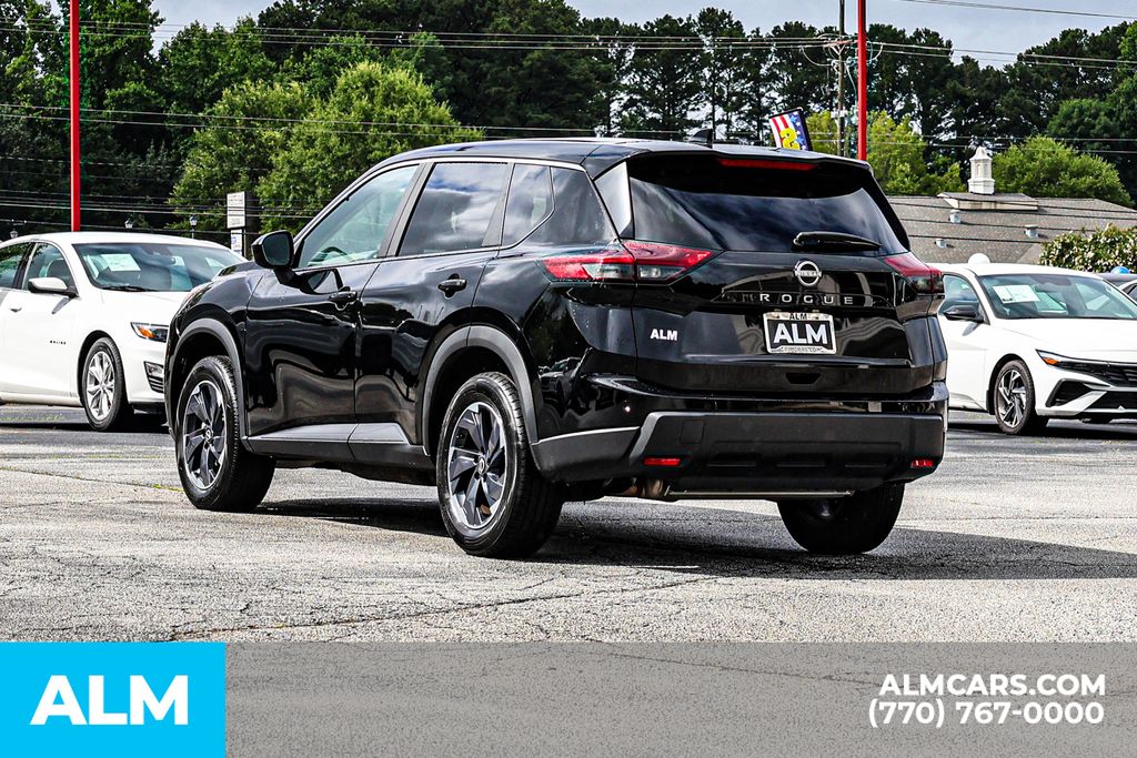 Used 2025 Black Nissan SV image 7