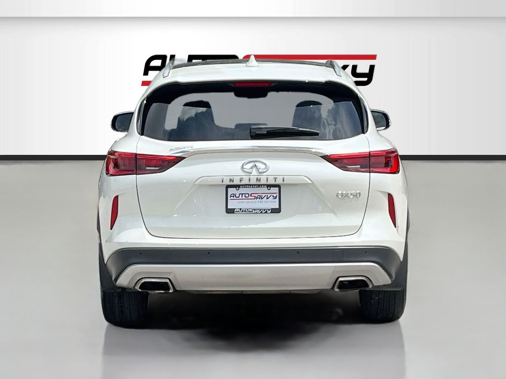2021 INFINITI QX50 Sensory White at Toyota of Victoria