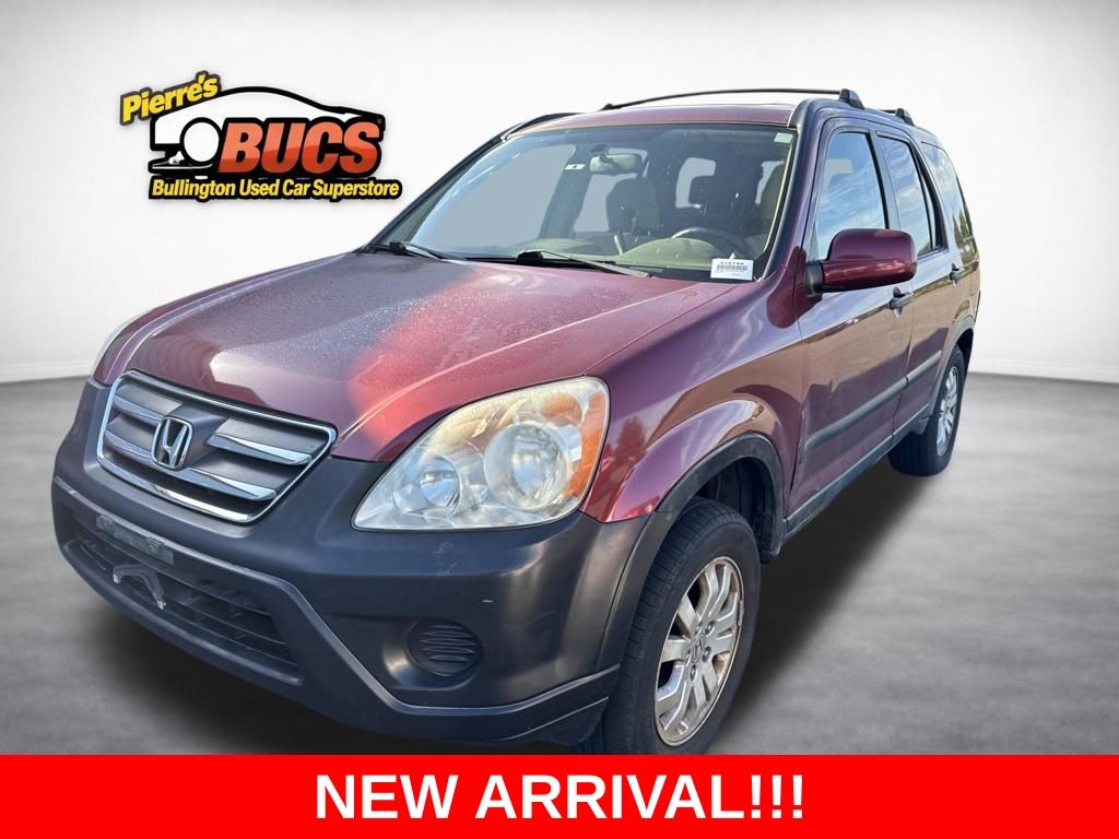Redondo Red Pearl 2006 Honda CR-V SUV / Crossover All-Wheel Drive 5-Speed Automatic Overdrive
