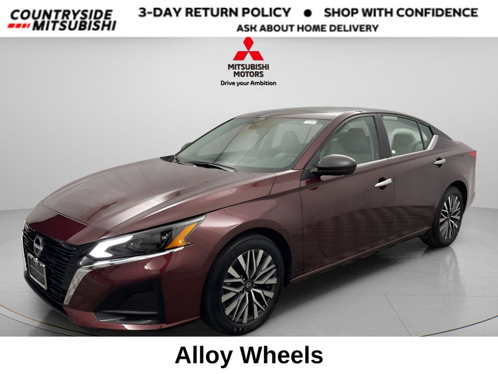 Garnet Pearl Metallic 2025 Nissan Altima 2.5 SV FWD Sedan Front-Wheel Drive Continuously Variable Transmission