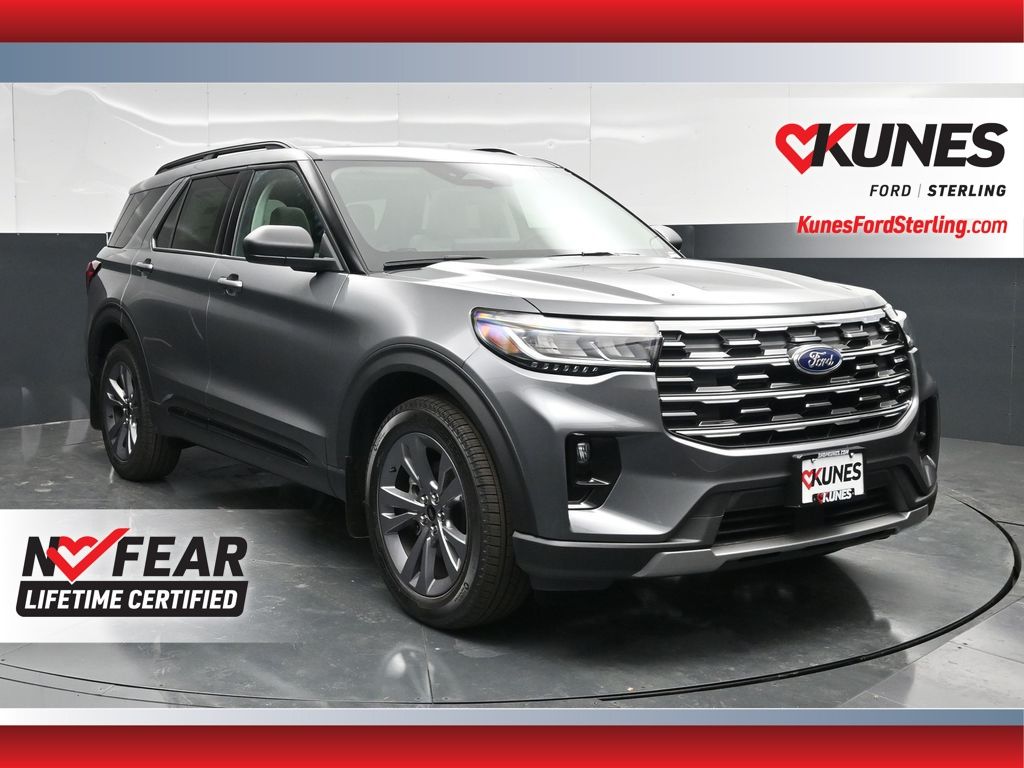 Gray Metallic 2026 Ford Explorer SUV / Crossover All-Wheel Drive Automatic