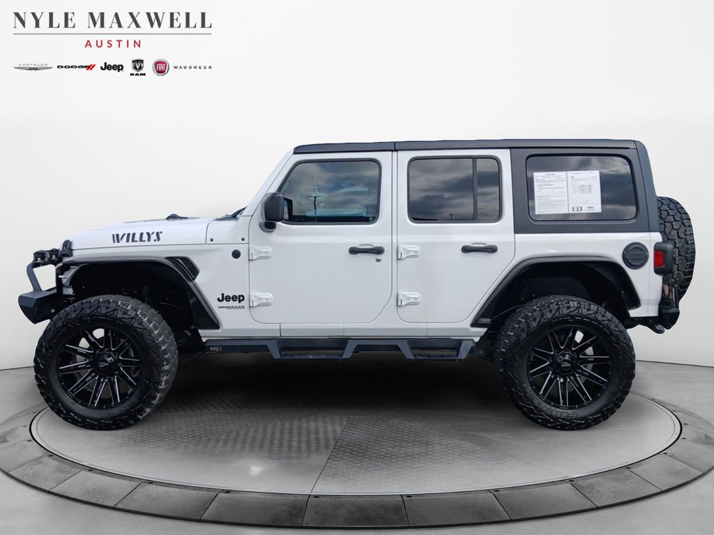 Used Car 2021 Jeep Wrangler  Unlimited Willys For Sale Under $30,000 In Austin, Texas