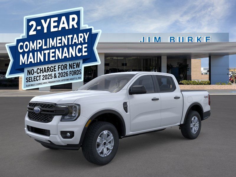 Oxford White 2026 Ford Ranger Pickup Truck Four-Wheel Drive Automatic
