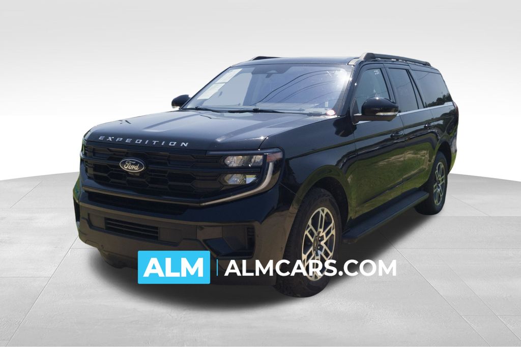 Agate Black Metallic 2025 Ford Expedition SUV / Crossover Four-Wheel Drive Automatic