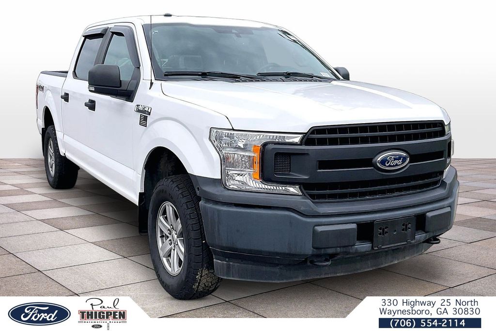 Oxford White 2019 Ford F-150 Pickup Truck Four-Wheel Drive Automatic