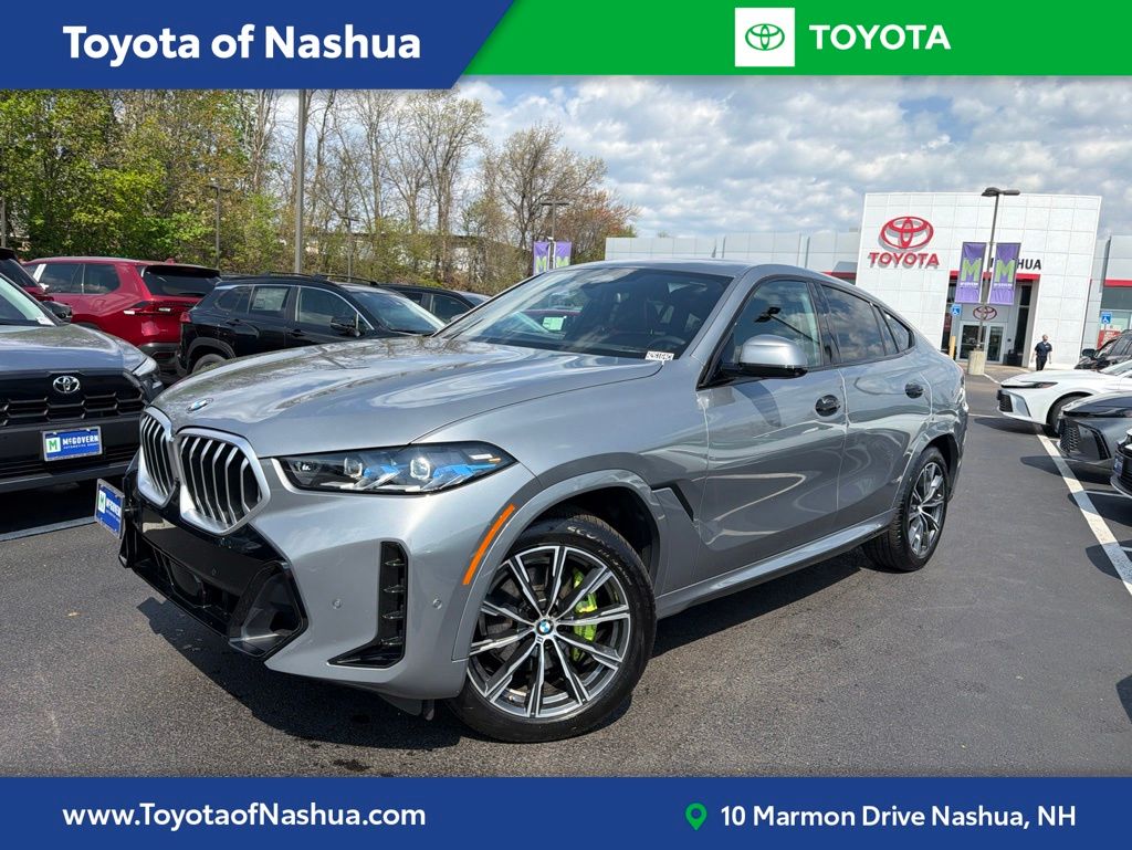 Skyscraper Gray Metallic 2024 BMW X6 SUV / Crossover All-Wheel Drive 8-Speed Automatic