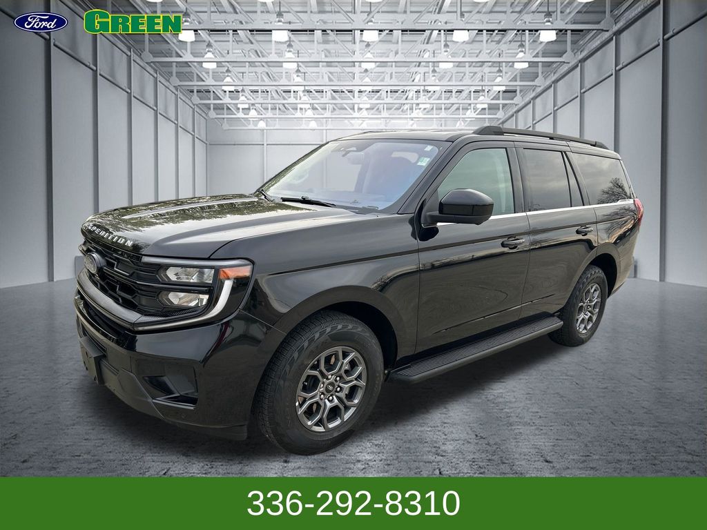 Agate Black Metallic 2025 Ford Expedition SUV / Crossover Four-Wheel Drive Automatic