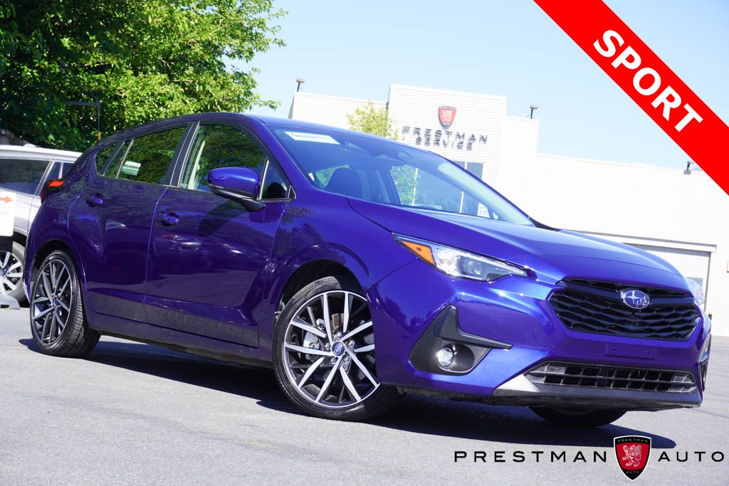 Sapphire Blue Pearl 2025 Subaru Impreza Sport AWD Wagon All-Wheel Drive Continuously Variable Transmission