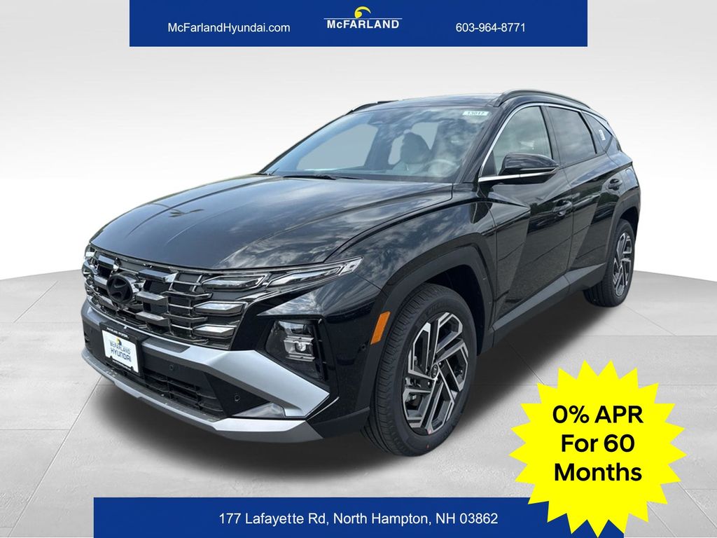 Phantom Black 2026 Hyundai Tucson SUV / Crossover All-Wheel Drive 8-Speed Automatic