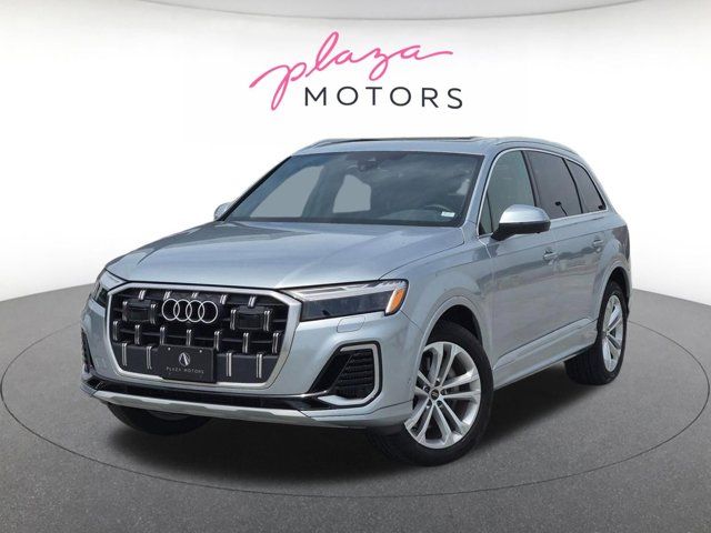 Satellite Silver Metallic 2025 Audi Q7 quattro Premium Plus 55 TFSI SUV / Crossover All-Wheel Drive 8-Speed Automatic