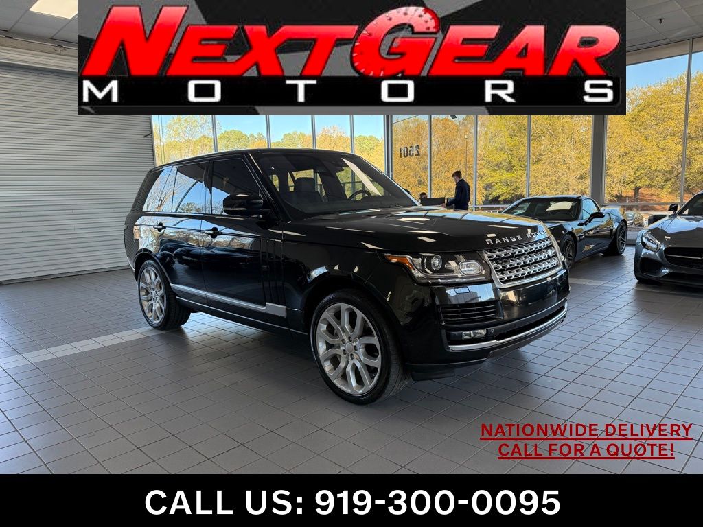 2015 Land Rover Range Rover V8 Supercharged 4WD
