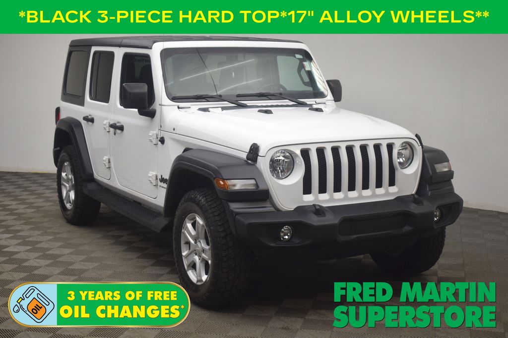 used 2023 Jeep Wrangler car, priced at $24,800