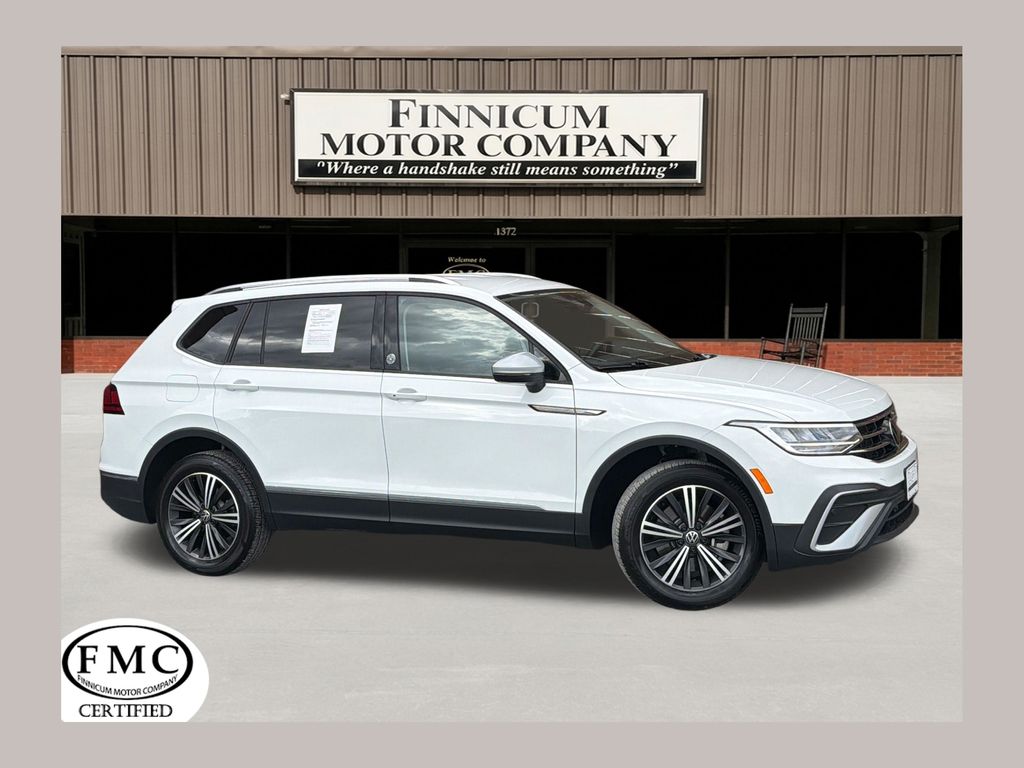 Pure White 2024 Volkswagen Tiguan Wolfsburg Edition FWD SUV / Crossover Front-Wheel Drive 8-Speed Automatic