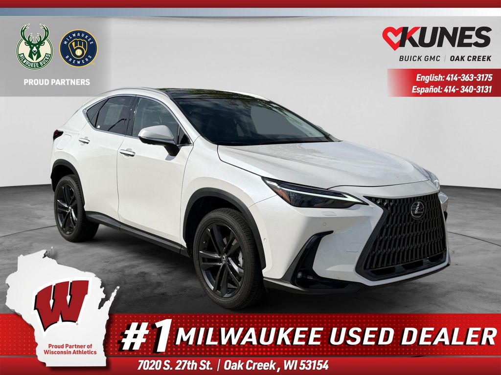 White Pearl 2025 Lexus NX Hybrid SUV / Crossover  Continuously Variable Transmission