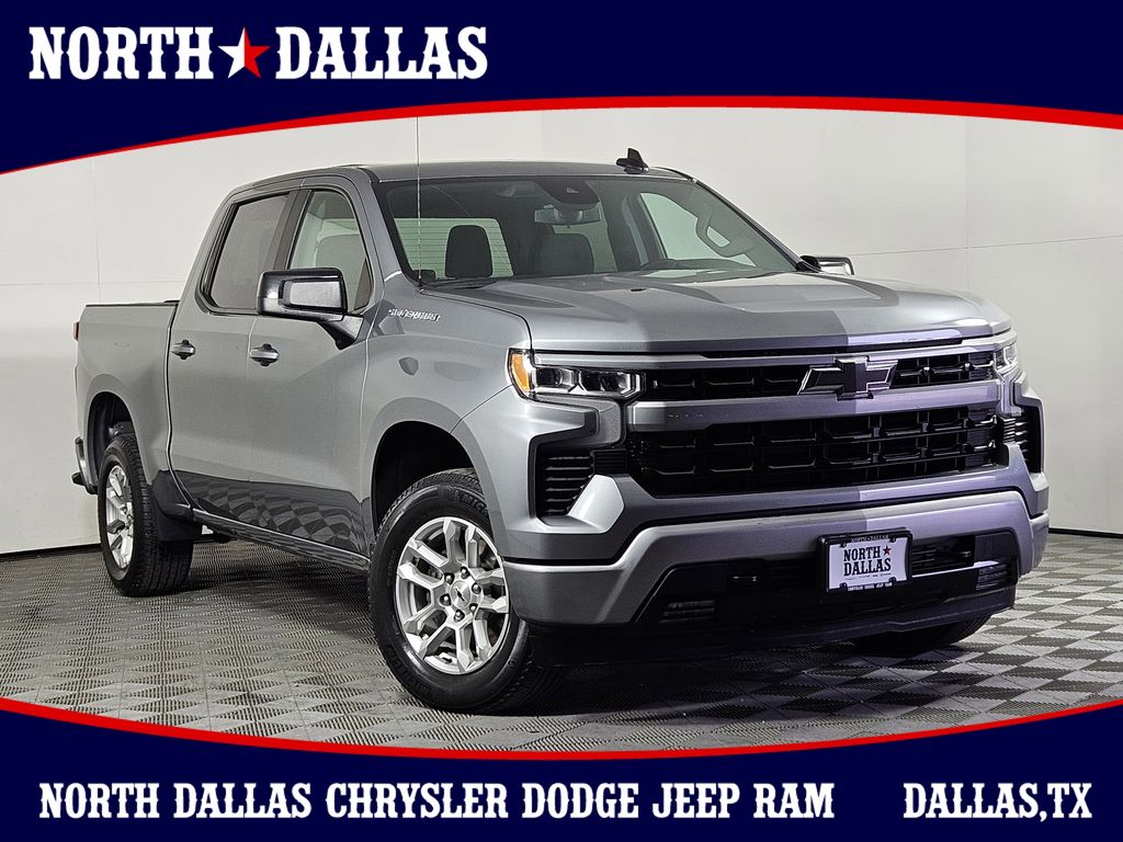 Sterling Gray Metallic 2023 Chevrolet Silverado 1500 Pickup Truck 4X2 Automatic