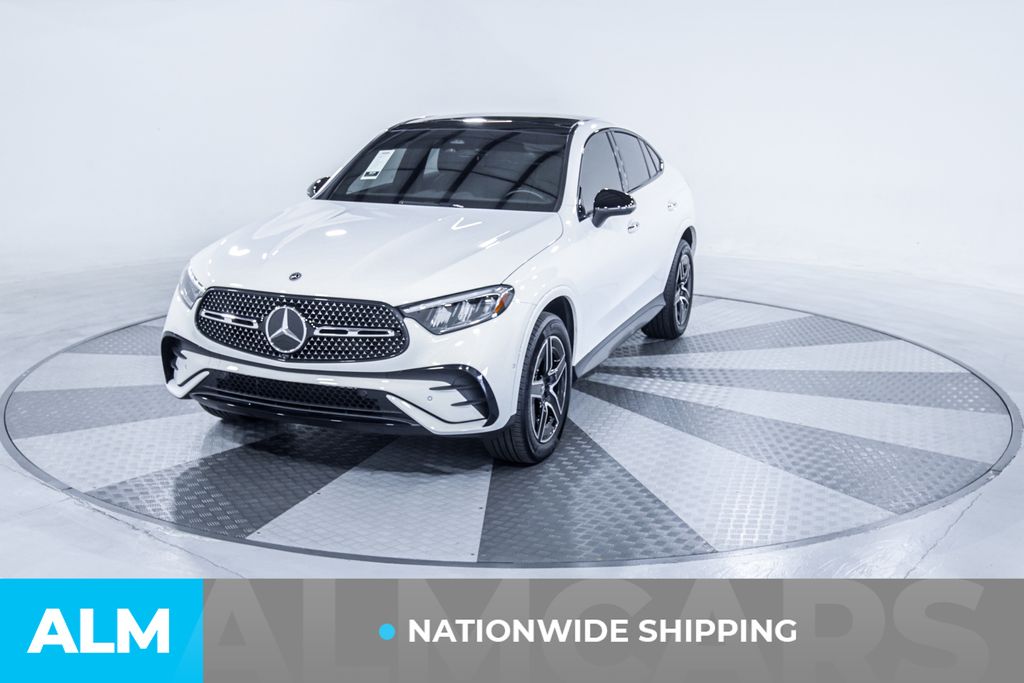 Used 2024 White Mercedes-Benz GLC 300 Coupe image 2